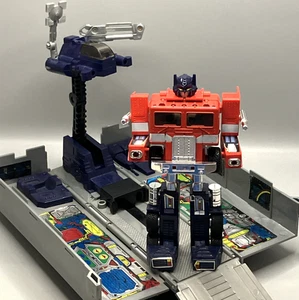 Transformers G1 Optimus Prime Actionfigur Cab and Trailer T2 France 1982 - Bild 1 von 24