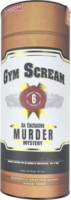 Gym Scream Murder Mystery Tube Whodunnit Detective Game Age 14+ - Image 1 of 4