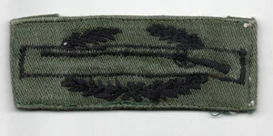 CIB Combat Infantry Stoffabzeichen Theater Made US Army Patch Vietnamkrieg - Bild 1 von 2
