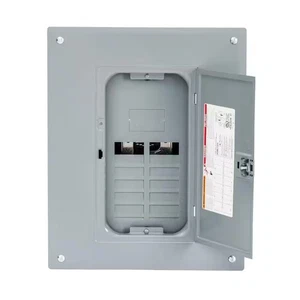 Square D Homeline 125 Amp 8-Space 16-Circuit Indoor Main Lug Plug-On Neutral - Picture 1 of 9
