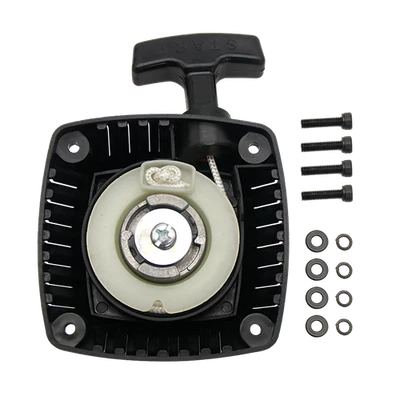 Flacher Aluminiumkern-Handstarterzug für 1/5 HPI Zenoah CY Baja 5B 5T FG LOSI RC - Bild 1 von 4