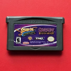 Scooby Doo Double Pack Nintendo Game Boy Advance Mystery Mayhem & Cyber Chase - Picture 1 of 11