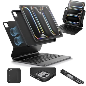 iPad Pro 11 Inch Case with Keyboard (M4, 2024), iPad Pro 11(5th Gen) Keyboard... - Picture 1 of 9