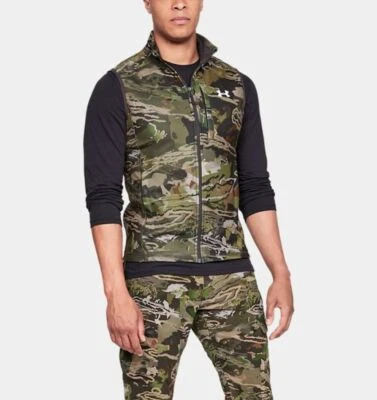 Chaleco Under Armour UA Off Grid Zephyr Fleece Bosque Camuflaje 1316864-940 Foto 1 de 3
