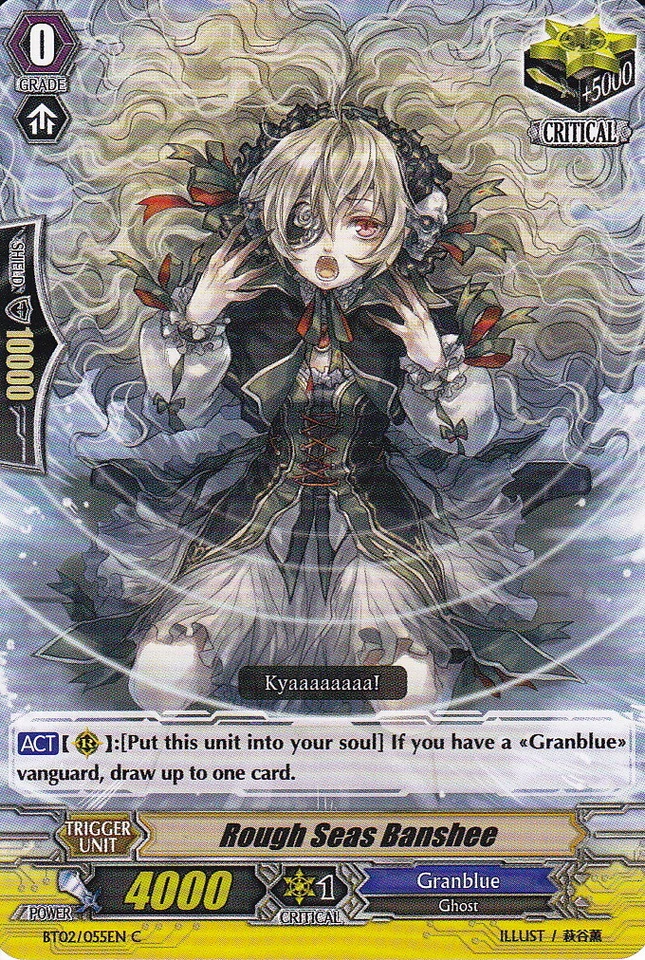 1 x Rough Seas Banshee - BT02/055EN - C Near Mint / Mint, English - Image 1 of 1