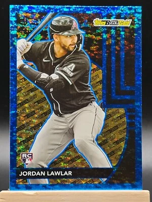 2024 Topps Update Jordan Lawlar RC Topps Black Gold BLUE Diamondbacks #BG-16 - Image 1 of 2