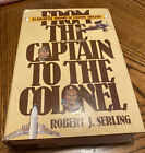 Robert J. Serling(Died-2010)Signed Book(From The Captain To The Colonel-1980 2Nd