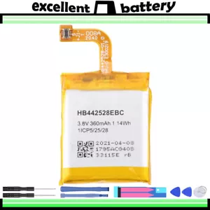 Battery HB442528EBC For Huawei Watch 1 Smart watch 1ICP5/25/28 300mAh - Picture 1 of 6