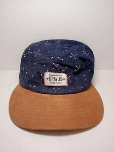 Dravus Hat, Blue And Brown, Used, Adjustable One Size Fix Most - Picture 1 of 6