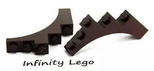 4 LEGO Dark Brown Arch Brick 1 x 5 x 4 Regular Bow, (2339 14395) - 4 Pieces - Bild 1 von 2