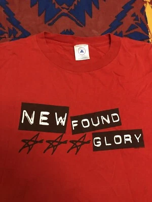 Vintage Y2K 2000 New Found Glory Punk Band Tour T-shirt Size L - Image 1 of 4