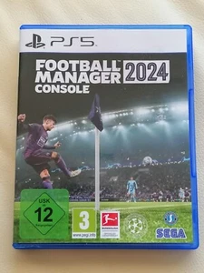 PLAYSTATION 5 FOOTBALL MANAGER 24 CONSOLE SPIEL SONY PS5 FUSSBALL GAME WIE NEU - Bild 1 von 2