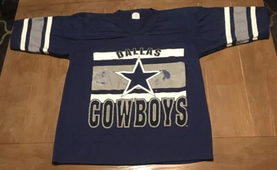 Camiseta De Colección GTS 80’s NFL Dallas Cowboys Puntada Única Talla L Foto 1 de 4