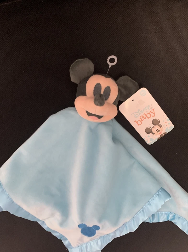 Walt Disney Minnie Mouse Blankee Blanket Lovey Snuggly E8