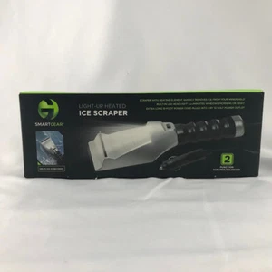 SMARTGEAR Light-Up Heated Ice Scraper 12V - 15ft Cord - Squeegee Function - Picture 1 of 7