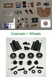 Geisterfalle Kosmetik & Räder Upgrade Kits für deinen Geist Halloween Ghostbusters - Bild 1 von 12