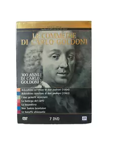 Cofanetto 7 DVD - Le commedie di Carlo Goldoni - Nuovo sigillato 2006 - Foto 1 di 2
