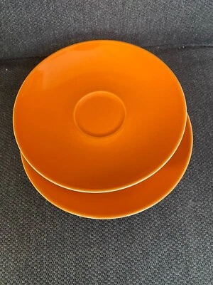 2 platillos Ritzenhoff & Breker Doppio naranja Foto 1 de 2