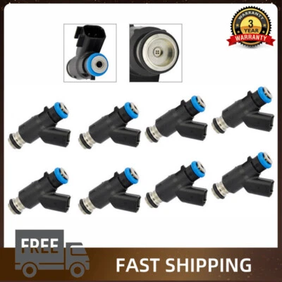 8X Fuel Injectors For Chevrolet Express GMC Savana 2500 3500 4500 6.0L 2010-2019 Foto 1 de 4