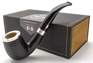 TUBO BRIAR CHACOM BACCARAT 43 PLATA ESTERLINA 9MM *ADAPTADOR GRATUITO - Imagen 1 de 7