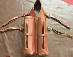 LEATHER SADDLE BALL HOLDER FOR POLO PLAYERS - Picture 1 of 1