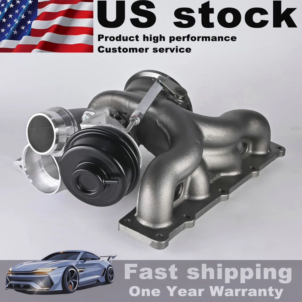 Turbocompresor TD04 49477-02058 turbo para motor Peugeot 508 2.2L FAP 205 DW12C Foto 1 de 4