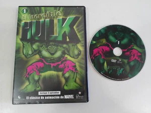 EL INCREIBLE HULK DVD - VOLUMEN 1 SERIE TV ANIMACION MARVEL ESPAÑOL ENGLISH - AM - Imagen 1 de 4