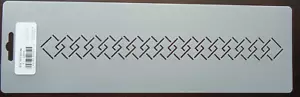 Stencil Quilting Mini Bordo 1" 2,5cm 612 QC Trapunta Artigianato Modello Ricamo - Foto 1 di 1