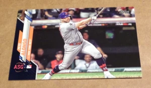 Pete Alonso New York Mets 2020 Topps Update Series Wal-Mart bordo blu reale - Foto 1 di 1