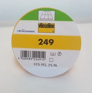 Meterware VLIESELINE dünnes Volumenvlies 249 Freudenberg Steppeinlage Näheinlage - Bild 1 von 1