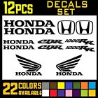 12 Pieces Decal Stickers Set for Honda CBR 1000 RR Motorcycle Labeling