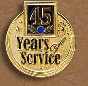 45 Years Service pin - Picture 1 of 1