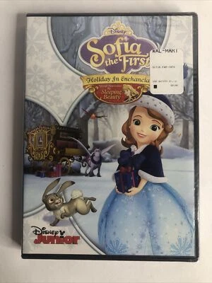 Disney SOFIA THE FIRST DVD HOLIDAY IN ENCHANCIA w/ SLEEPING BEAUTY + 4 EPISODES - Image 1 of 2
