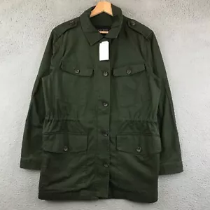 New Banana republic four pocket military jacket Womens Medium - Picture 1 of 15