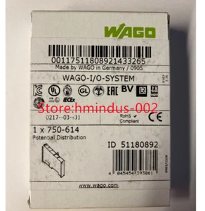 Módulo de multiplicación potencial 750-614 750-614 WAGO 1 PIEZA nuevo en caja marca - Imagen 1 de 2