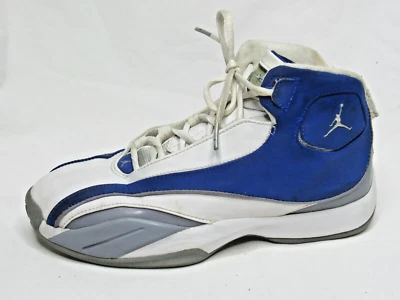 2006 JORDAN 23 синий белый серебро 312693-103 туфли размер 6,5Y - Изображение 1 из 4