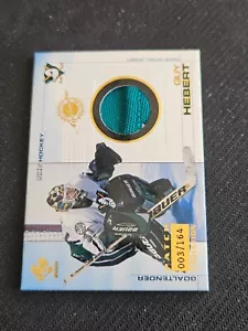 2000-01 PACIFIC PRIVATE STOCK GUY HEBERT #1 #ed 3/164 GAME WORN PATCH VARIATION - Picture 1 of 2