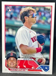 2023 Topps US221 Triston Casas Rookie Debut Boston Red Sox (RC) - Picture 1 of 2