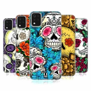 HEAD CASE DESIGNS FLORID OF SKULLS SOFT GEL CASE FOR LG PHONES 1 - Picture 1 of 8