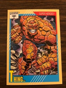 Impel Marvel 1991 Thing #3 Vintage Fantastic See Image Near-Mint+ - Bild 1 von 1