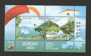 Serbia y Montenegro - EUROPA CEPT - MNH Bloque - Vacaciones - 2004. - Imagen 1 de 2