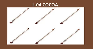 6 pieces of PRESTIGE CLASSIC LIP LINER PENCIL # L-04 cocoa - Picture 1 of 2