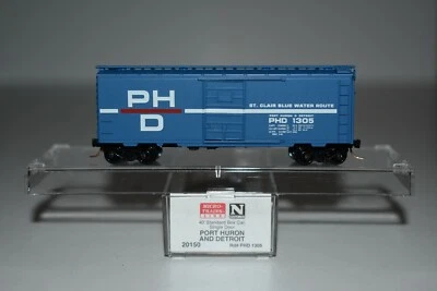 N Scale MTL 20150 Port Huron & Detroit 40' Single Door Boxcar 1305 C11520 - Image 1 of 2