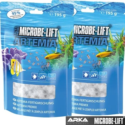 (63,28€/kg)ARKA MICROBE LIFT Artemia Eier Fertigmischung 2x195 g Schlupfrate 95% - Bild 1 von 4
