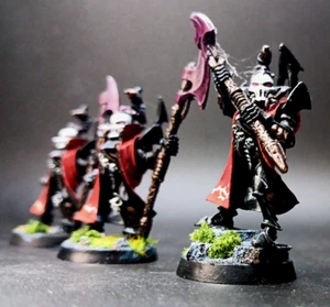 Warhammer 40k Drukhari 3x Incubi Fuera de Uso Metal Pro Pintado - Imagen 1 de 4