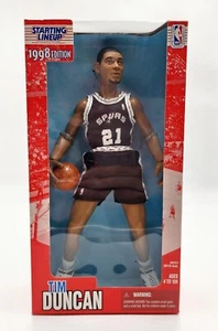 Tim Duncan 1998 Kenner Starting Lineup 12" NBA Sports Figure Spurs 308949101 - Picture 1 of 16