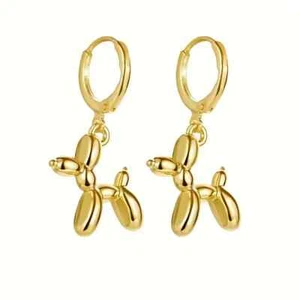 Temperament Trendy Cute Balloon Dog Earring Valentines Day Anniversary Party New - Picture 1 of 4