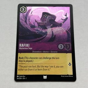 Rafiki 54/204 Disney Lorcana The First Chapter Uncommon Cold Foil Card NM - Picture 1 of 2