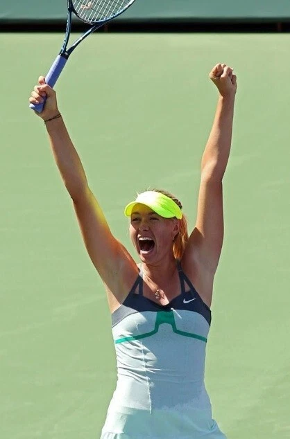 ● RARO SHARAPOVA INDIAN WELLS 2013 TENIS VESTIDO FALDA CAMISA NIKE MUJER XS ● Foto 1 de 4