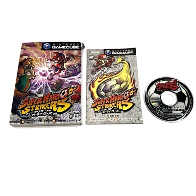Super Mario Strikers Smash Football Nintendo GameCube Japanese Japan Complete - Image 1 of 4